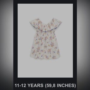 Zara girls Floral Dress NWT